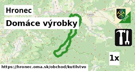 Domáce výrobky, Hronec