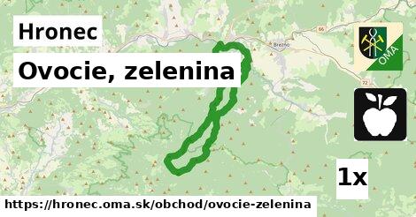 Ovocie, zelenina, Hronec