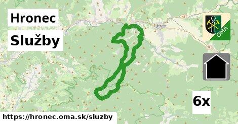 služby v Hronec