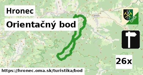 Orientačný bod, Hronec