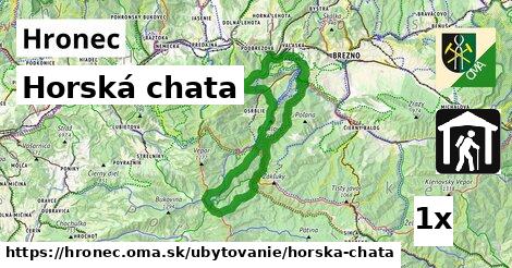 horská chata v Hronec