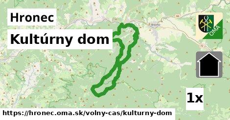 Kultúrny dom, Hronec