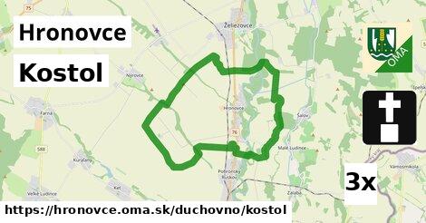 Kostol, Hronovce