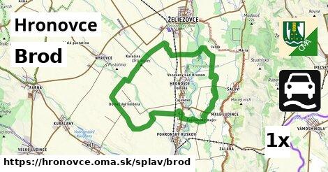Brod, Hronovce