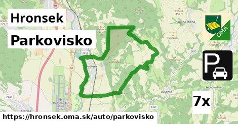 Parkovisko, Hronsek