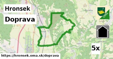 doprava v Hronsek