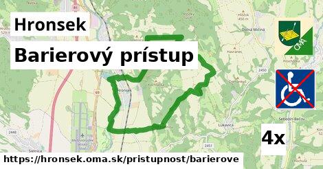 Barierový prístup, Hronsek