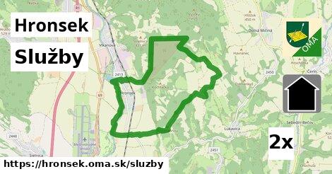 služby v Hronsek