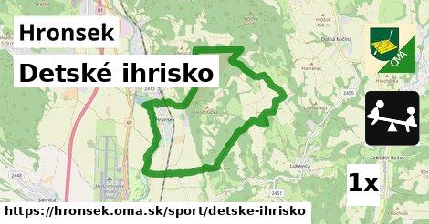 Detské ihrisko, Hronsek