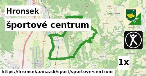 športové centrum v Hronsek