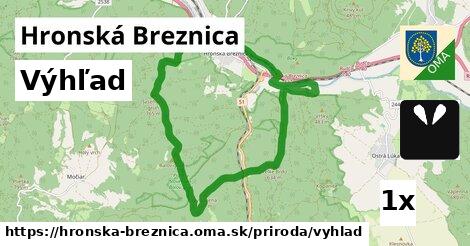 výhľad v Hronská Breznica