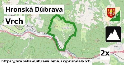 Vrch, Hronská Dúbrava