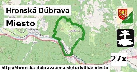 Miesto, Hronská Dúbrava