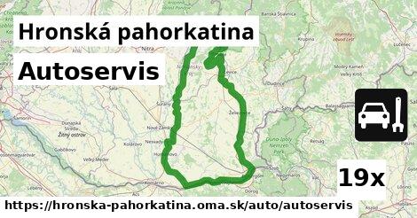 Autoservis, Hronská pahorkatina