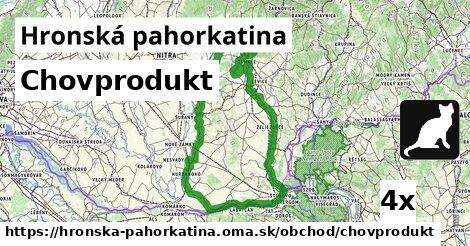 Chovprodukt, Hronská pahorkatina