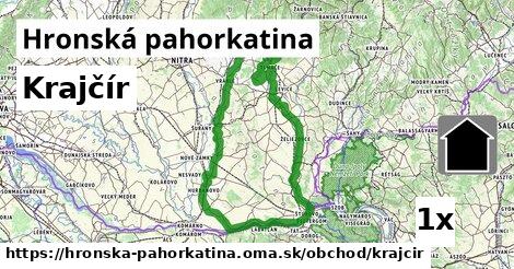 krajčír v Hronská pahorkatina