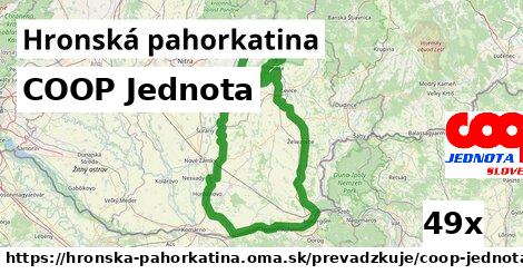 COOP Jednota v Hronská pahorkatina