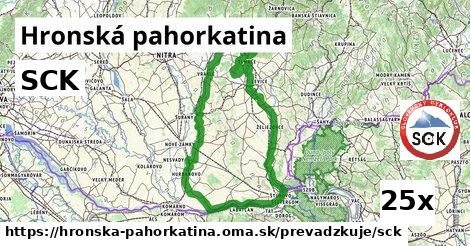 SCK, Hronská pahorkatina