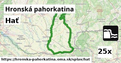 Hať, Hronská pahorkatina