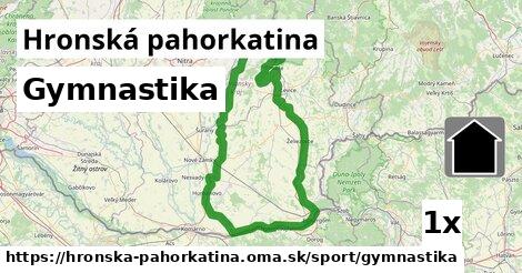 Gymnastika, Hronská pahorkatina