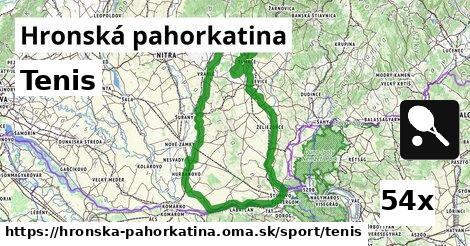 tenis v Hronská pahorkatina