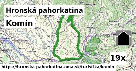 komín v Hronská pahorkatina