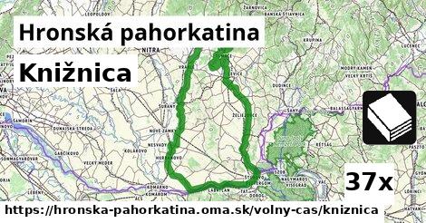 Knižnica, Hronská pahorkatina