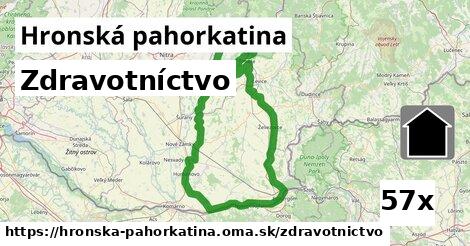 zdravotníctvo v Hronská pahorkatina