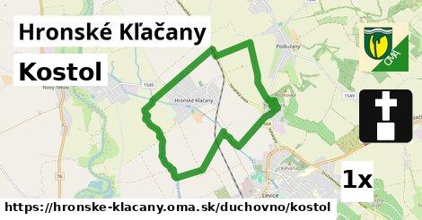 Kostol, Hronské Kľačany