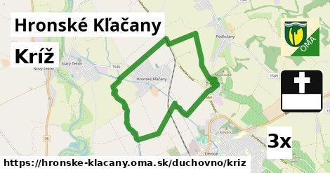 Kríž, Hronské Kľačany