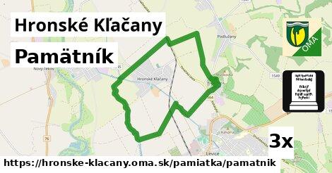 Pamätník, Hronské Kľačany