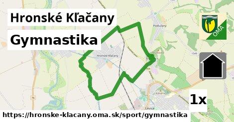 gymnastika v Hronské Kľačany