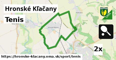 Tenis, Hronské Kľačany