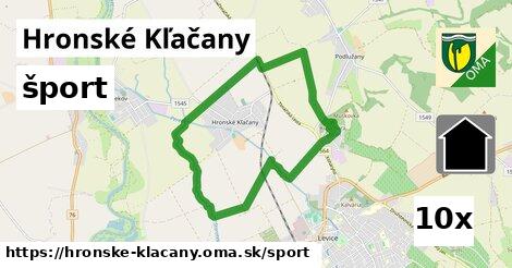 šport v Hronské Kľačany