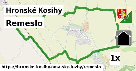 Remeslo, Hronské Kosihy