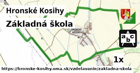 Základná škola, Hronské Kosihy