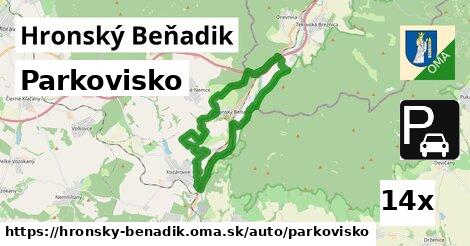 Parkovisko, Hronský Beňadik