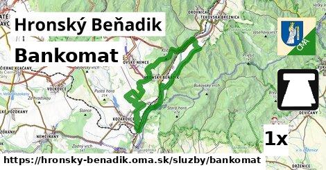 Bankomat, Hronský Beňadik