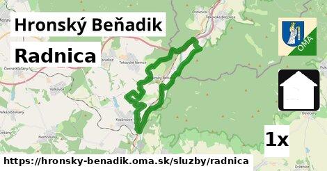 radnica v Hronský Beňadik