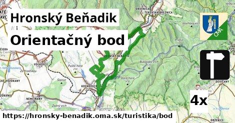 Orientačný bod, Hronský Beňadik