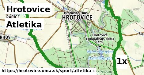 Atletika, Hrotovice
