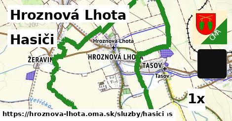 Hasiči, Hroznová Lhota