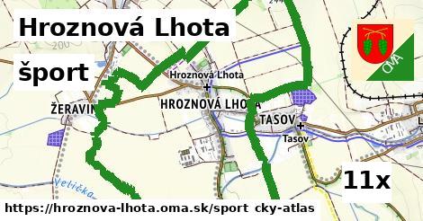 šport v Hroznová Lhota