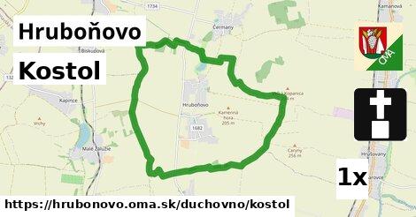 Kostol, Hruboňovo