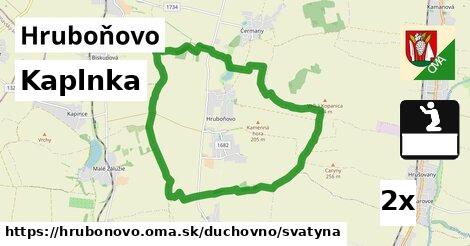 Kaplnka, Hruboňovo