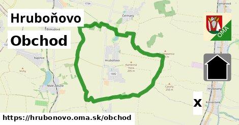 obchod v Hruboňovo