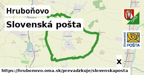 Slovenská pošta, Hruboňovo