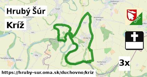 Kríž, Hrubý Šúr