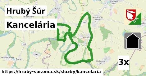 Kancelária, Hrubý Šúr