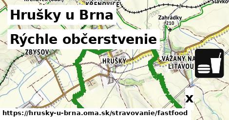 Všetky body v Hrušky u Brna